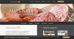 Desktop Screenshot of huuskes.nl
